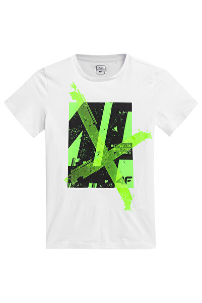 4F Tricou cu mânecă scurtă pentru copii 140