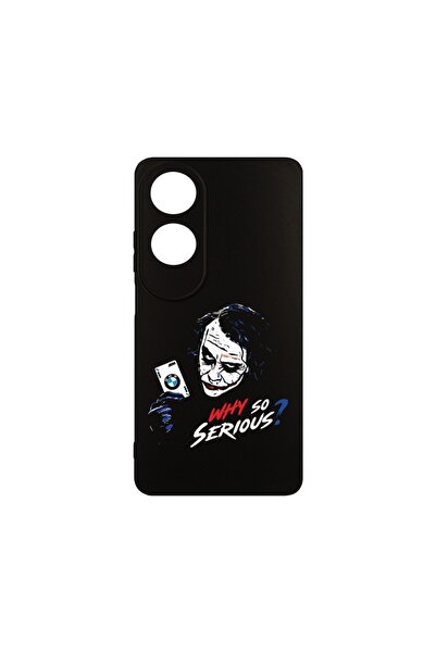 bestcase ¬Æ Husa Slim Silicon pentru OPPO A38 / A18, Why So Serious? BMW Joke...