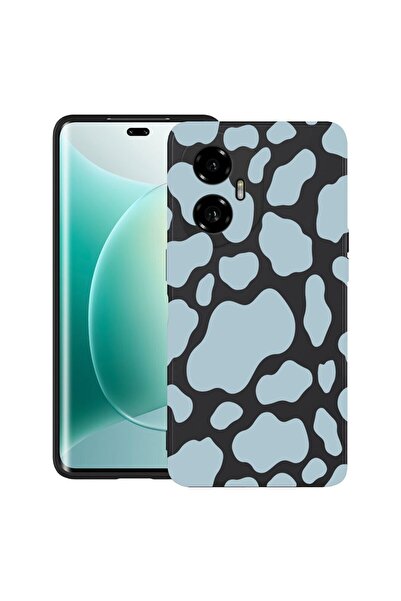 bestcase Θήκη για Honor 300 με σχέδιο μπλε αγελάδας, TPU Ματ Εξαιρετικά Λεπτή...