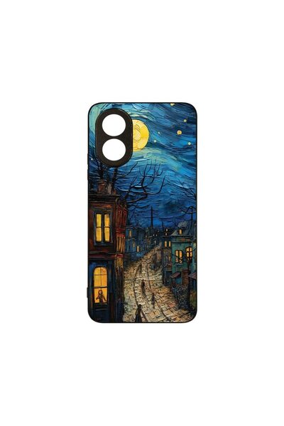 bestcase Husa BestCase¬Æ MaxSafe, Compatibila Cu OPPO A38 4G, Van Gogh City L...