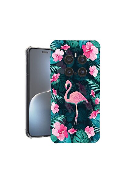 bestcase Θήκη για Honor Magic7 Pro, Αντικραδασμική 1.5MM, Φλαμίνγκο, Προστασί...