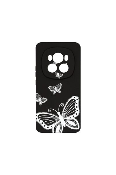 bestcase Θήκη Σιλικόνης Premium, Συμβατή με Honor Magic6 Pro, Σχέδιο Πεταλούδ...