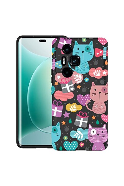bestcase Θήκη για Honor 300 Pro / 300 Ultra με Χαριτωμένο Σχέδιο Γάτας, TPU Μ...