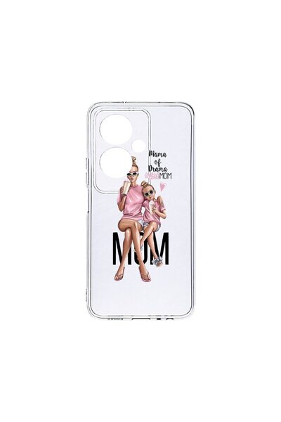 bestcase Clear Silicone Case 2MM, Compatible with OPPO A79 5G, Girl Mom Mama ...