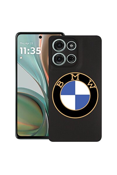 bestcase Θήκη για Motorola Edge 50 με κλασικό σχέδιο BMW, TPU Ματ Εξαιρετικά ...