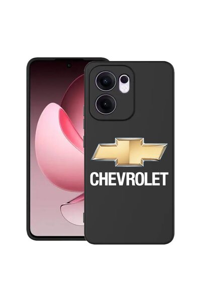 bestcase Калъф за OPPO Reno13 F 5G, Премиум тънък силиконов 1.2ММ, Шевролет, ...