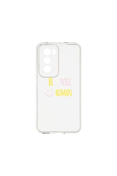 bestcase ¬Æ Husa Clear Silicon 2MM, Compatibila Cu OPPO Reno12 5G, Be Nice, A...