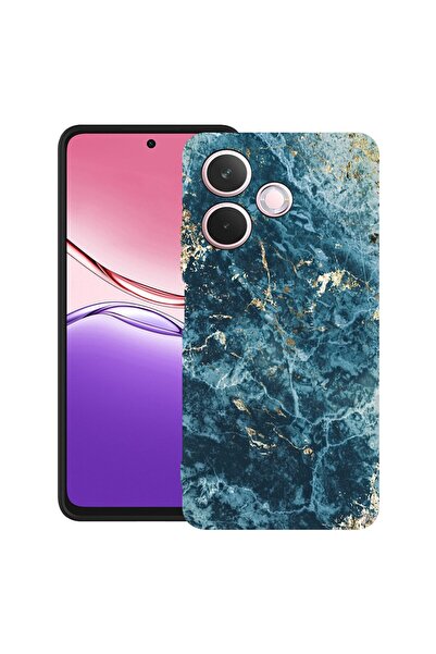 bestcase Ултра тънък TPU калъф, съвместим с Honor X5c Plus / X5c, с мраморен ...