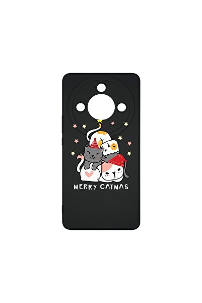 bestcase Λεπτή Θήκη Σιλικόνης 0.8MM, Συμβατή με Honor Magic6 Lite, Merry Catm...