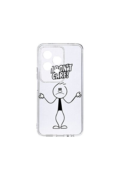 bestcase Διαφανής Θήκη Σιλικόνης 2MM, Συμβατή με Honor 200 Lite, Δεν με νοιάζ...