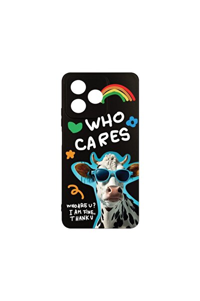 bestcase Husa pentru OPPO A40, BestCase¬Æ Slim SIlicon, Cool Cow - Who Cares?...