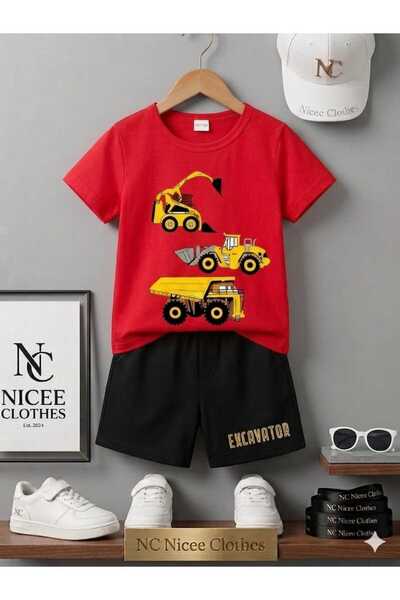 NC Nicee Clothes ΚΑΛΟΚΑΙΡΙΝΟ ΠΑΙΔΙΚΟ ΣΕΤ ΜΠΛΟΥΖΑΚΙ-ΣΟΡΤΣ ΟΥΝΙΣΕΞ (ΜΕ ΣΤΑΜΠΑ Ε...