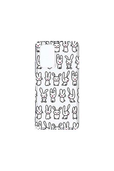 bestcase ¬Æ Husa Clear Silicon 2MM, Compatibila Cu Motorola Moto G85, Rabbits...