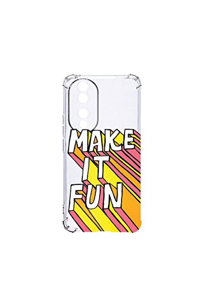 bestcase Αντικραδασμική Θήκη 1.5MM, Συμβατή με Honor 90, Make It Fun, Αντοχή ...