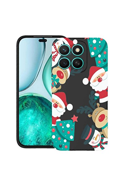 bestcase ¬Æ Husa pentru Honor X8C, Xmas, Slim Silicon 0.8MM, Antisoc, Protect...