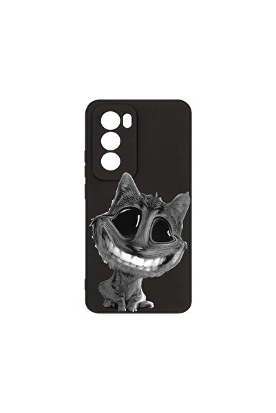 bestcase ¬Æ Husa Premium Silicon, Compatibila Cu OPPO Reno12, Crazy Cat, SLIM...