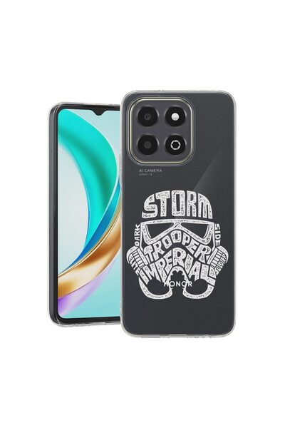 bestcase Husă pentru Honor X6b, BestCase® Silicon transparent 2MM, Calligraph...