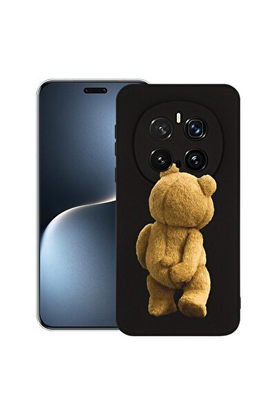 bestcase Калъф за Honor Magic7 Pro, Премиум тънък силиконов 1.2ММ, Дизайн  "Т...