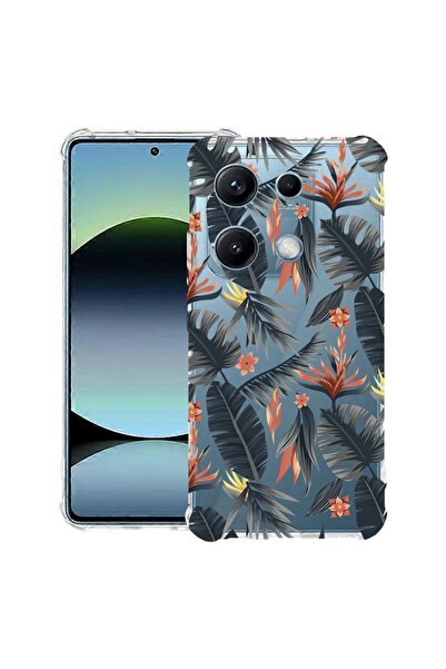 bestcase Husă Antișoc Compatibilă cu OPPO A6 Pro, cu Design Flori Tropicale, ...