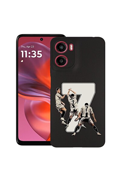 bestcase ¬Æ Husa pentru Motorola Moto E15 / Moto G05, Ronaldo, Slim Silicon 0...