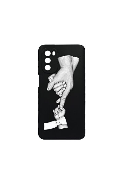 bestcase Тънък силиконов калъф 0.8ММ, съвместим с Motorola Moto G52, Mother H...