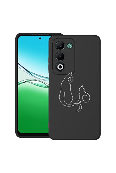 bestcase ¬Æ Husa pentru OPPO A5 din Silicon Ultra Slim cu Design Abstract Cat...