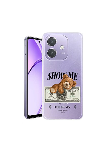 bestcase Husă pentru OPPO A40 / A40M, BestCase® Silicon transparent 2MM, Ursu...
