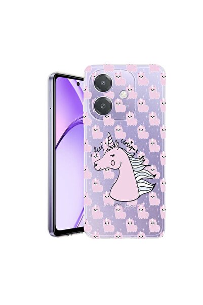 bestcase Husa pentru OPPO A40 / A40M, BestCase¬Æ Clear Silicon 2MM, Unicorn -...