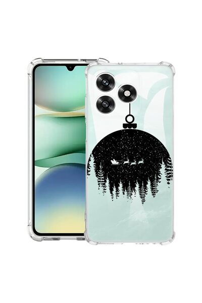 bestcase Husă Antișoc 1.5mm Compatibilă cu Honor X5c Plus / X5c, cu Design Gl...