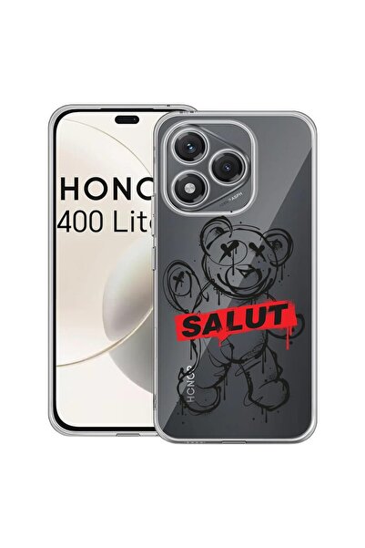 bestcase Θήκη για Honor 400 Lite 5G, BestCase® Διαφανής Σιλικόνη 2MM, Αρκουδά...
