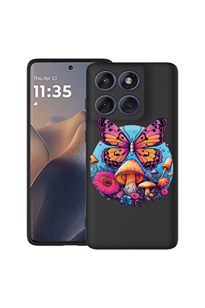 bestcase Θήκη για Poco X6 5G με σχέδιο Dream Colors - Πεταλούδα, TPU Ματ Εξαι...