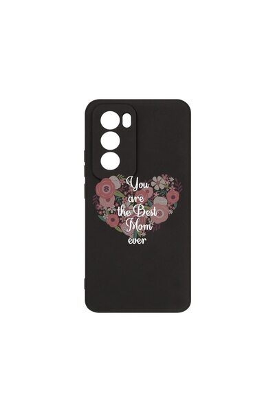 bestcase ¬Æ Husa Premium Silicon, Compatibila Cu OPPO Reno12, Best Mom Ever, ...