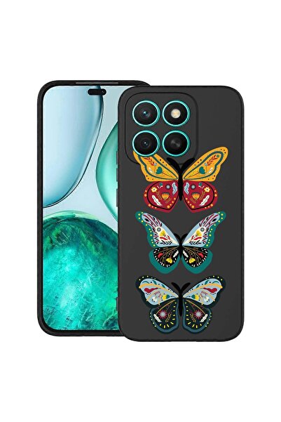 bestcase Θήκη για Honor X8C, Πεταλούδα, Λεπτή σιλικόνη 0.8MM, Αντικραδασμική,...
