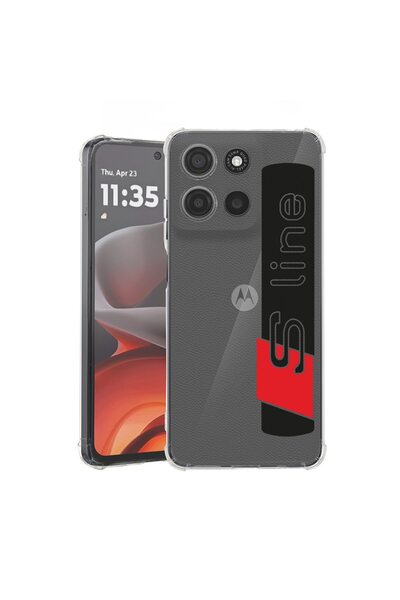 bestcase Θήκη για Motorola Moto G75, Αντικραδασμική 1.5MM, Audi S Line, Προστ...