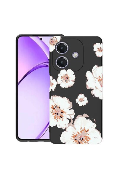bestcase Husă pentru OPPO A60 5G / A40 / A40M, Culori pastel - Flori, Silicon...