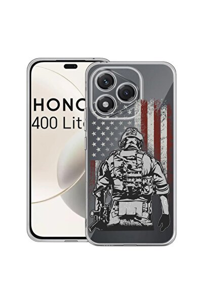 bestcase Husa pentru Honor 400 Lite 5G, BestCase¬Æ Clear Silicon 2MM, America...
