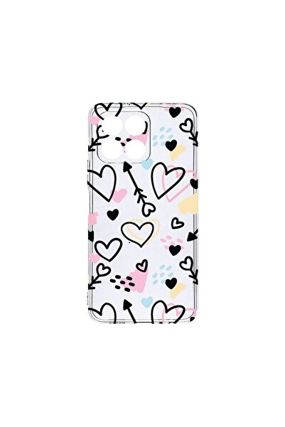 bestcase Husa BestCase¬Æ Clear Silicon, Compatibila Cu Honor 70 Lite, Love Sy...