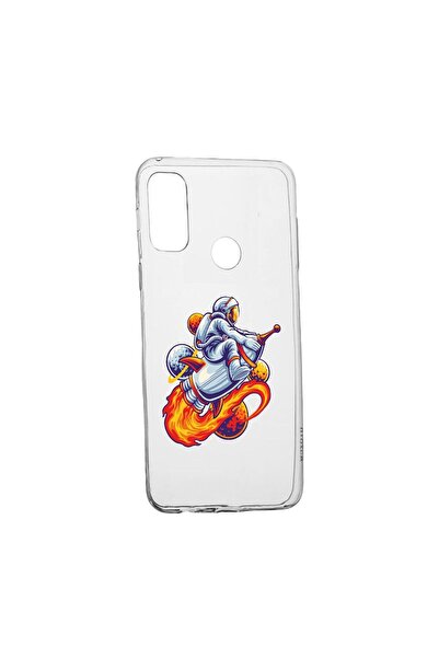 bestcase Husa Silicon Compatibila cu Motorola Moto G41, Astronaut, rezistenta...