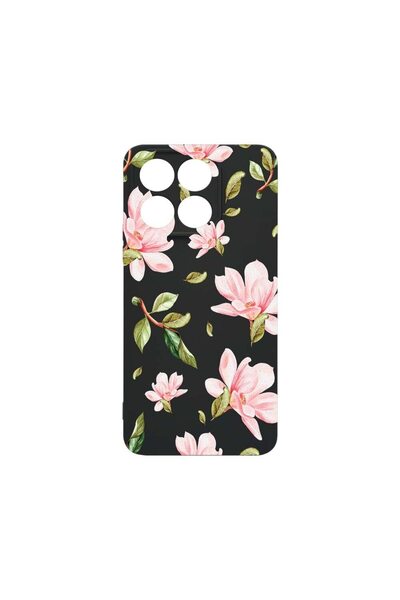 bestcase Husa BestCase¬Æ Slim SIlicon 0.8MM, Compatibila Cu Honor X6a, Flower...