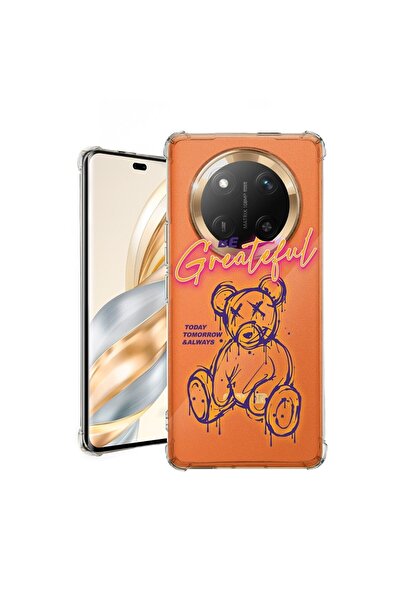 bestcase Калъф за Honor Magic7 Lite, Удароустойчив 1.5ММ, Мече - Бъди благода...