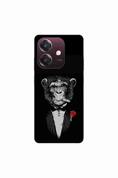 OEM Husa compatibila cu Oppo A40 Silicon Gel Tpu Model Cigar Monkey