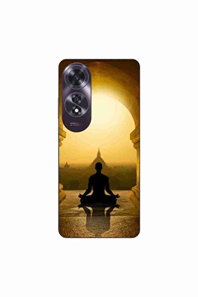 OEM Husa compatibila cu Oppo A60 4G Silicon Gel Tpu Model Meditation