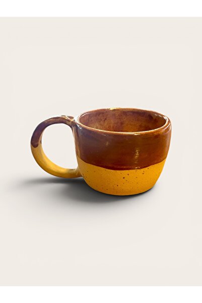 MACİK SERAMİK KAHVERENGİ STONEWARE KÜÇÜK KUPA