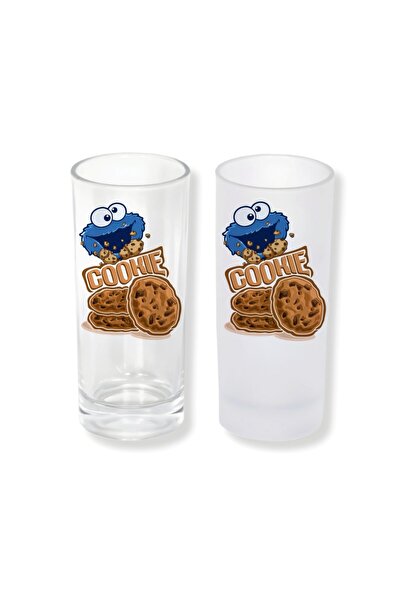 Ghostbastır Cookie Monster Raki Glass with Ice/Iceless Options – 1 Stylish Pr...