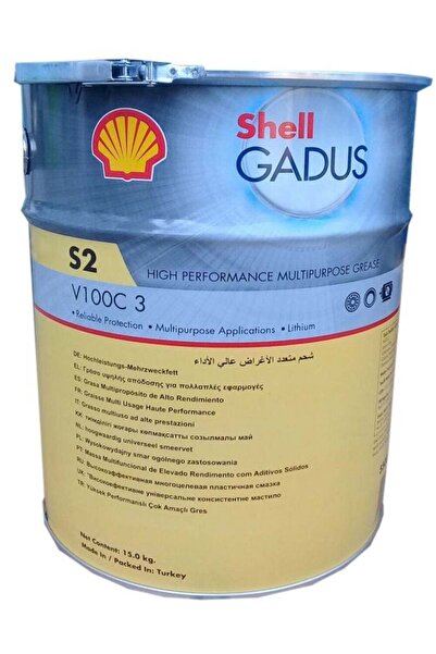 Shells GADUS S2 V100C 3 Yüksek Performanslı Lityum Sabunlu Gres
