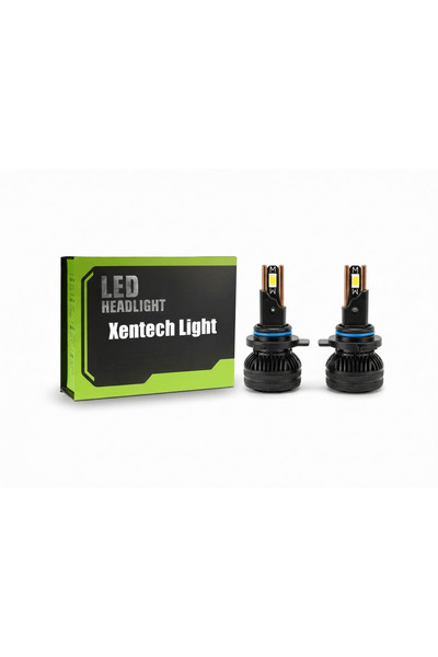 Xentech Light Set de 2 becuri auto LED K50 Hir2 (9012) – 130W, 11000LM, Cip C...