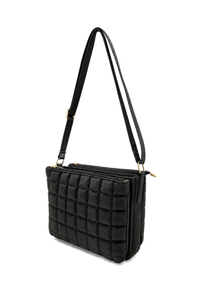 Sanmorris Women's Medium Quilted Crossbody Shoulder Bag - Stylish and Modern ...