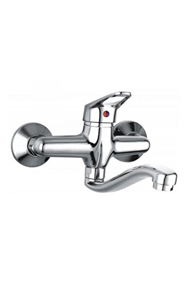 Kröner Washbasin faucet, Kroner, Ania, glossy chrome, 20 cm spout