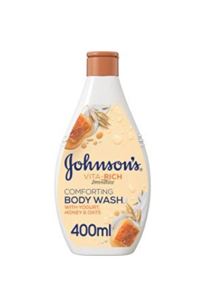 Johnson's غسول الجسم JS بالعسل والشوفان والزبادي 400 مل