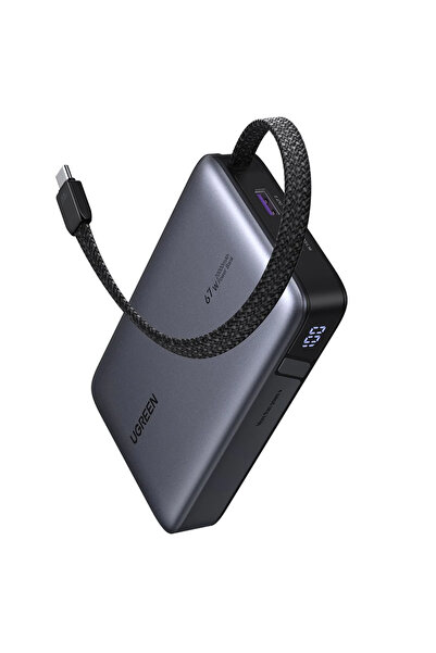 OEM Ugreen - Power Bank PB550 (55996B) - Încărcare rapidă, Afișaj digital, US...